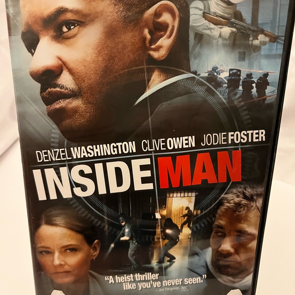 5/$15, DVD “Inside Man”